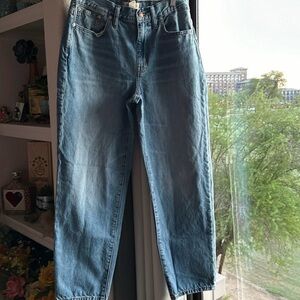 Madewell Slouchy boyfriend jeans size 28